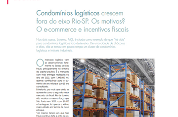 Condomínios logísticos crescem fora do eixo Rio-SP. Os motivos? O e-commerce e incentivos fiscais